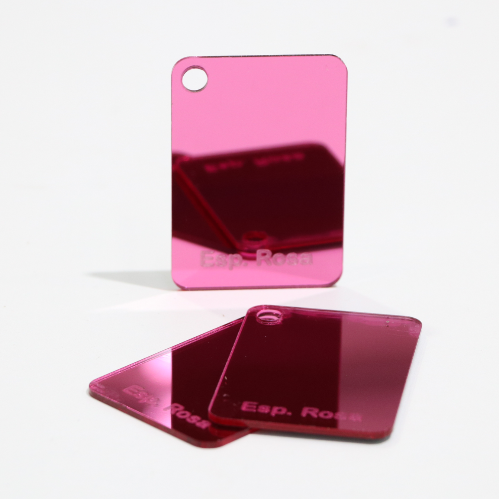 CHAPA DE ACRILICO ESPELHADO ROSA 1000X2000X2MM, , large